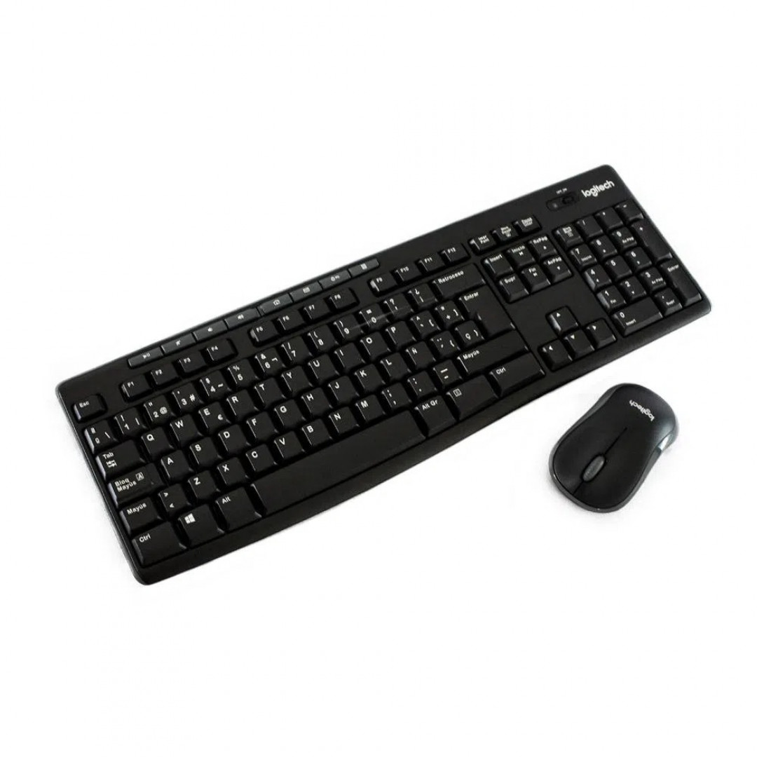 Combo teclado y mouse Logitech MK270 inalambrico
