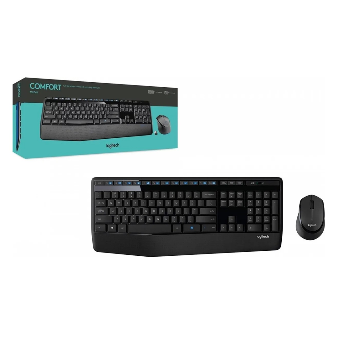 Logitech MK345 Combo Inalámbrico Teclado + Mouse