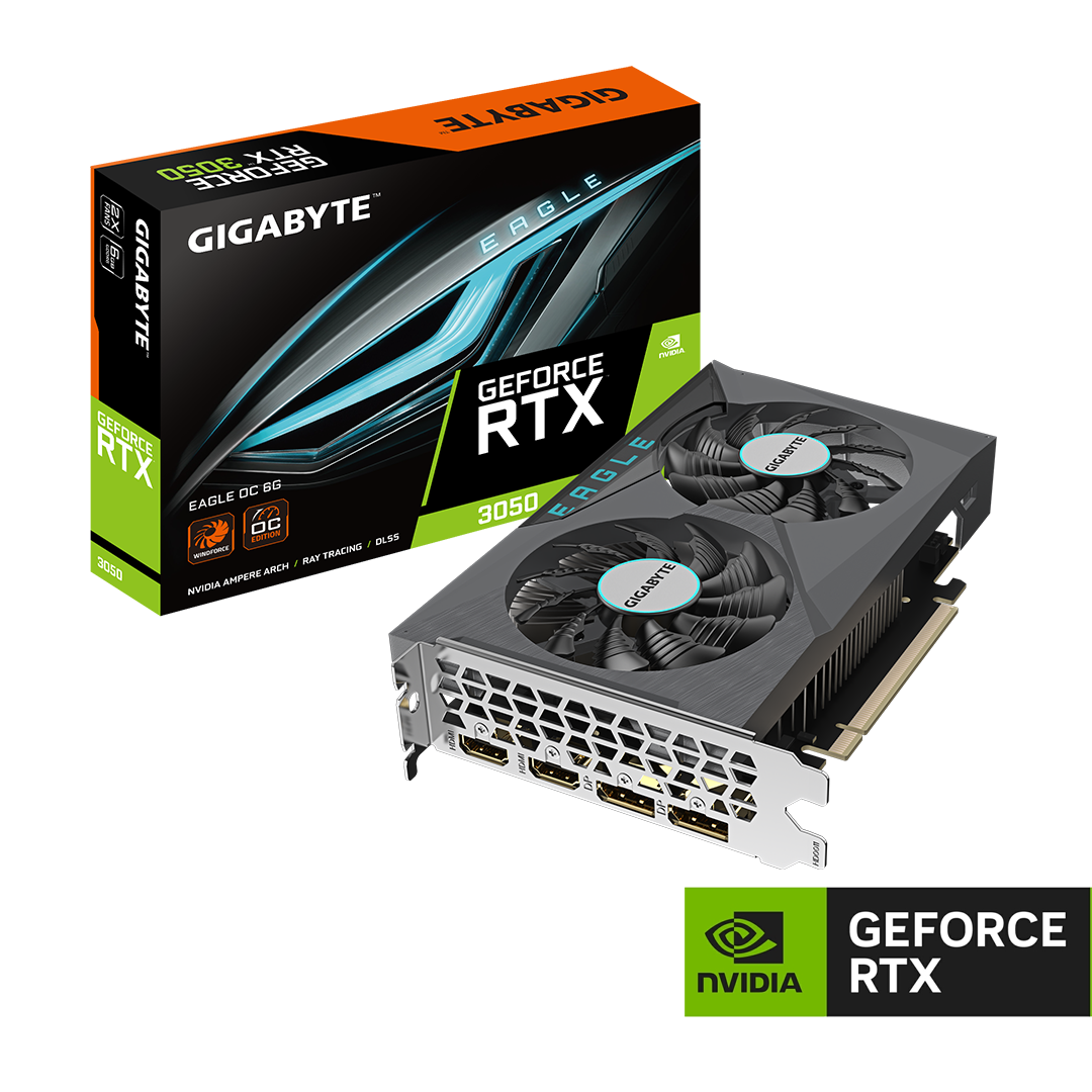 NVIDIA® GeForce RTX™ 3050 6GB